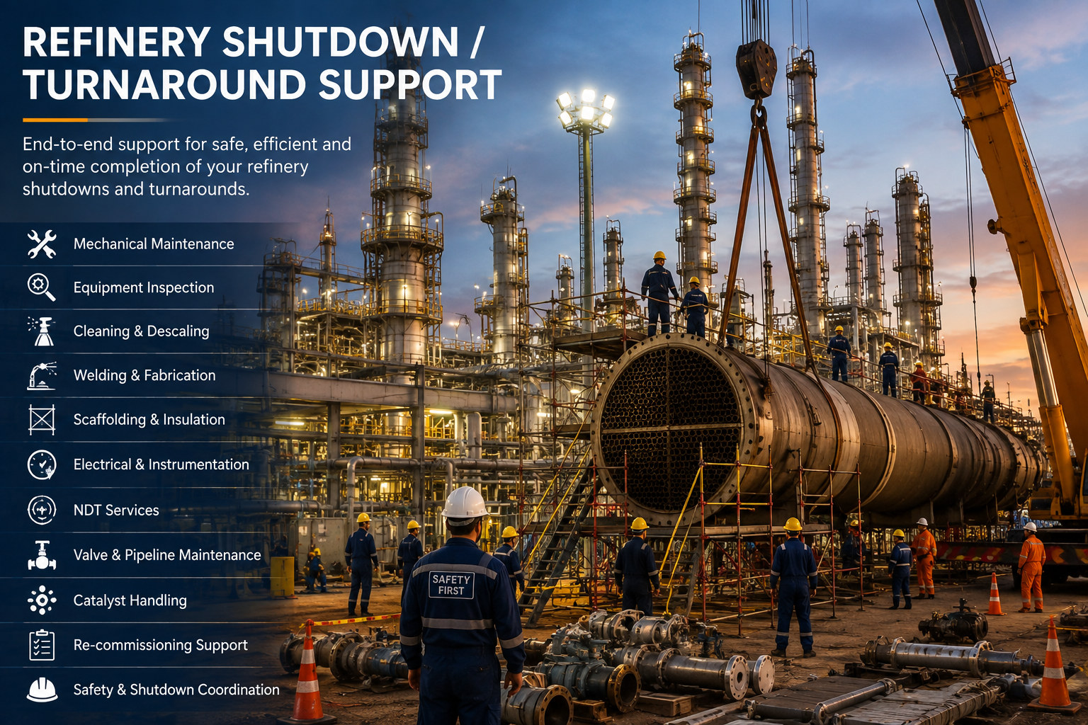 Refinery Shutdown / Turnaround Support